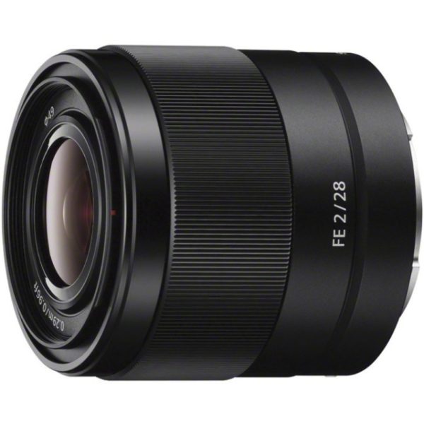 Sony - 28 mm - f/2 - Fixed Focal Length Lens for Sony E - Designed for Camera - 49 mm Attachment - 0.13x Magnification