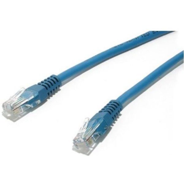 StarTech M45PATCH30BL 30-Feet Cat5e Patch Cable with Molded RJ45 Connectors - Blue