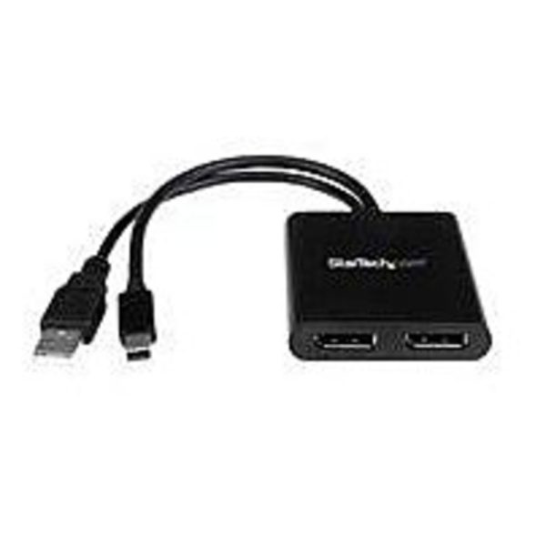 StarTech MSTMDP122DP 2-Port Mini DisplayPort to DisplayPort Multi-Monitor Splitter