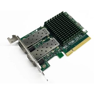 SuperMicro 2xPorts SFP+ 10GbE PCI-E x8 Low Profile Network Adapter AOC-STGN-I2S Rev2