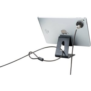 CTA Digital PAD-TDSK Tablet Desktop Security Kit with Display Stand and Theft-Deterrent Cable