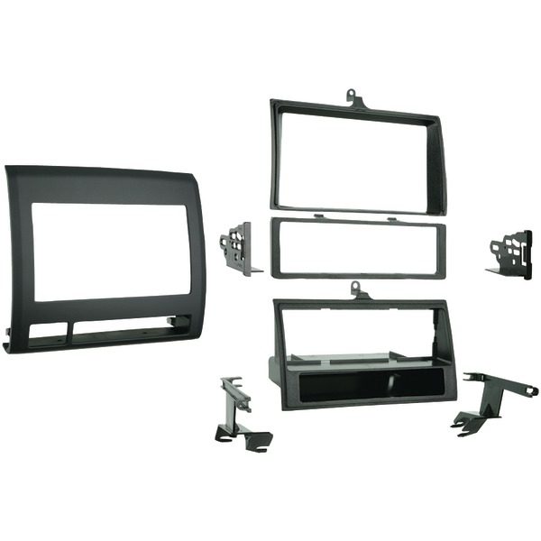 Metra 99-8214TB Single- or Double-DIN ISO Installation Kit for 2005 through 2011 Toyota Tacoma