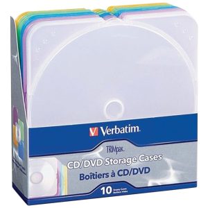 Verbatim 93804 TRIMpak CD/DVD Storage Cases