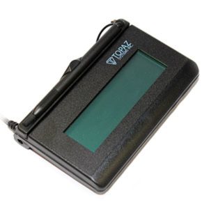 Topaz T-L462 Signature Gem LCD 1x5 Electronic Signature Pad T-L462-B-R