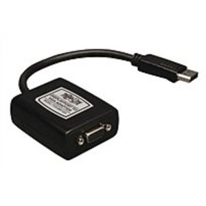 Tripp Lite P134-06N-VGA 0.5 Feet Displayport to VGA Adapter - Black