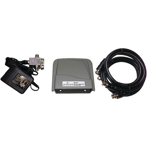 Antennas Direct PA18 Ultra-Low-Noise UHF/VHF Preamp Kit