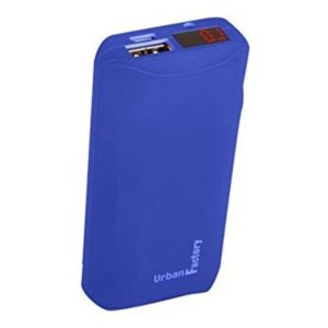 Urban Factory BAN60UF 6000 mAh Backup Battery - 2.4 A - USB - Blue