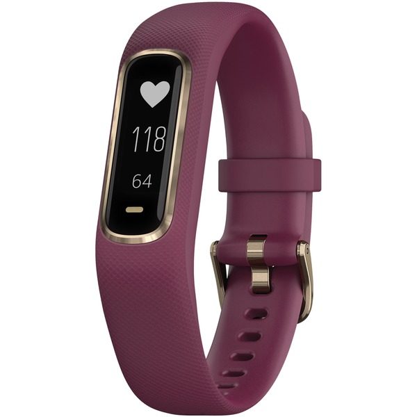 Garmin 010-01995-11 vivosmart 4 Activity Tracker (Berry with Light Gold Hardware