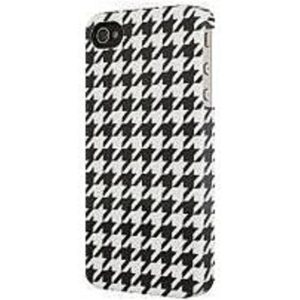 Venom Communication 5031300075554 Smartphone Case for iPhone 4 - Houndstooth - Black