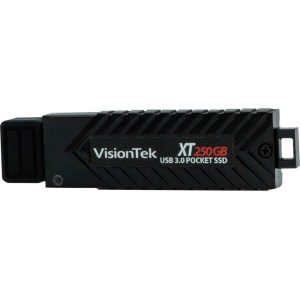 VisionTek 250GB XT USB 3.0 Pocket Solid State Drive - 250 GB SSD - USB 3.0 Type A - TAA Compliant