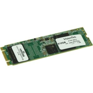 VisionTek 512 GB Solid State Drive - M.2 2280 Internal - SATA (SATA/600) - 510 MB/s Maximum Read Transfer Rate - 256-bit Encryption Standard