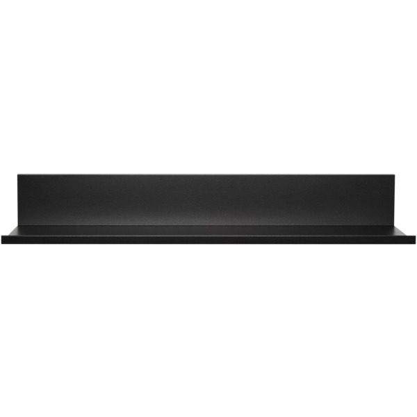 Hangman L-18-B 18-Inch No-Stud Floating Shelf (Black Powder Coat)