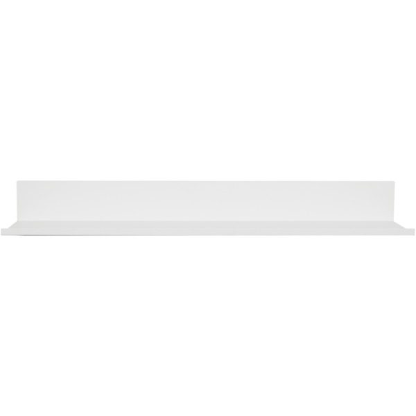 Hangman L-24-W 24-Inch No-Stud Floating Shelf (White Powder Coat)