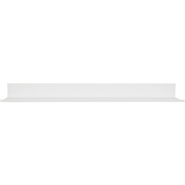 Hangman L-30-W 30-Inch No-Stud Floating Shelf (White Powder Coat)