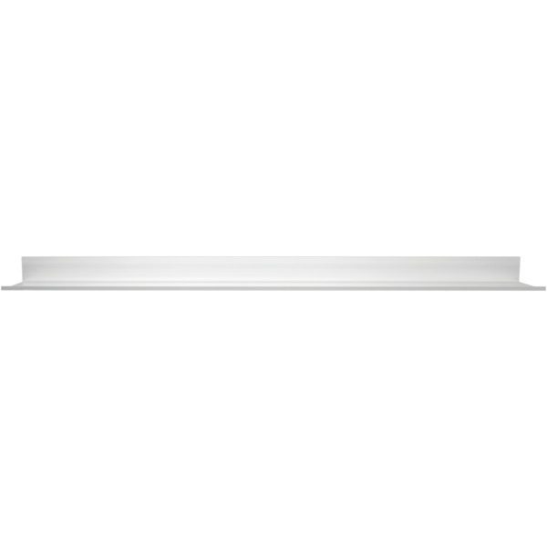 Hangman L-48-C 48-Inch No-Stud Floating Shelf (Clear Anodized)