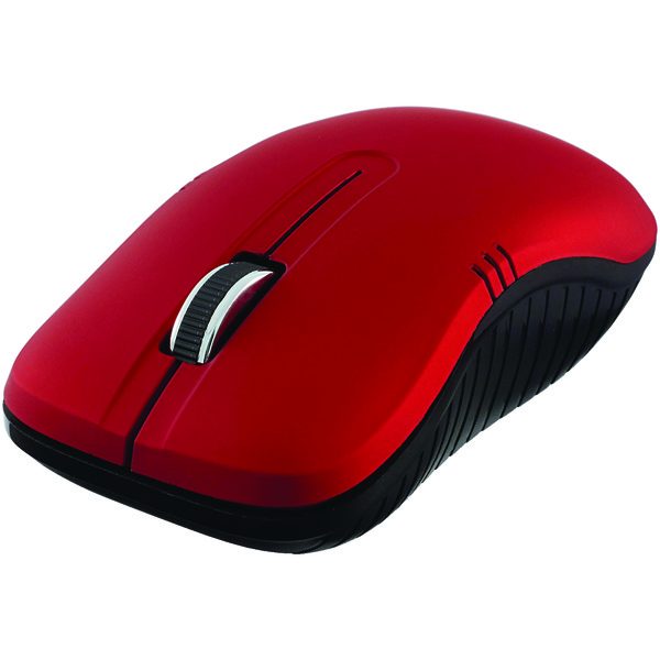 Verbatim 99767 Commuter Series Wireless Notebook Optical Mouse (Matte Red)