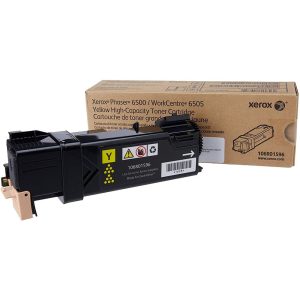 Xerox Genuine Yellow High Capacity Toner Cartridge For Xerox Phaser 6000 6505 106R1596 106R01596