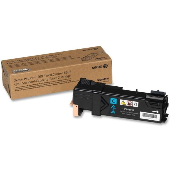 Xerox Original Toner Cartridge - Laser - 1000 Pages - Cyan - 1 Each