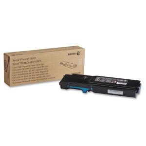 Xerox Original Toner Cartridge - Laser - High Yield - 6000 Pages - Cyan - 1 Each