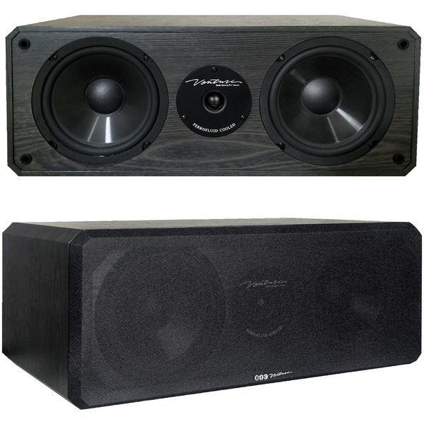 BIC America DV62CLR-S 2-Way 3-Driver Center-Channel Speaker (6.5 Inch