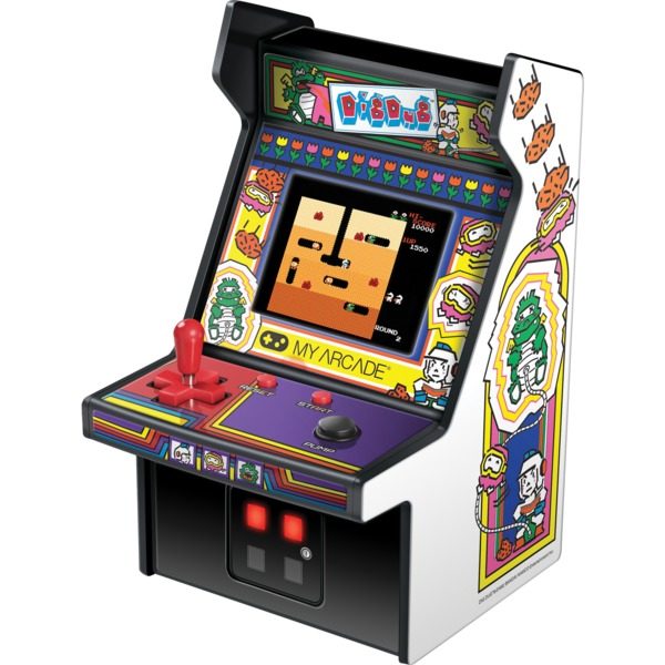 My Arcade DGUNL-3221 Micro Player Retro Mini Arcade Machine (DIG DUG)