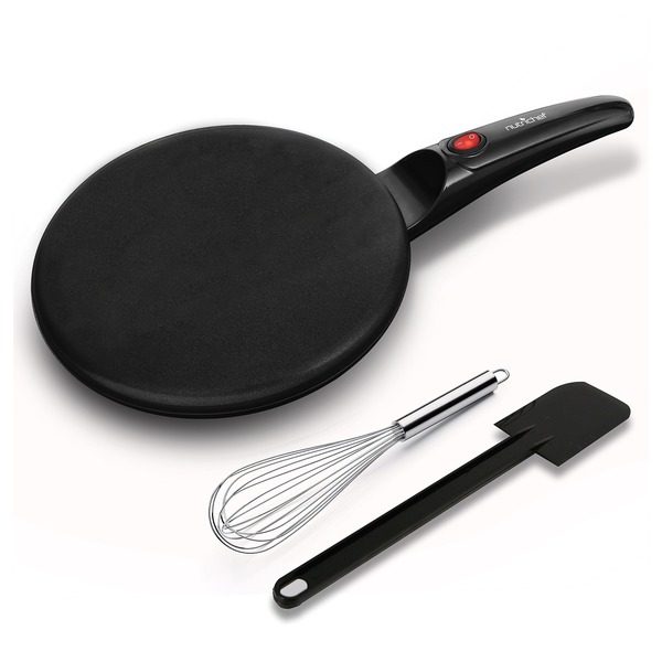 NutriChef AZPKCRM08 Griddle Crepe Maker