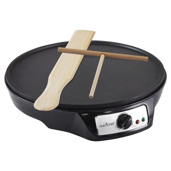 NutriChef PCRM12 Electric Griddle and Crepe Maker