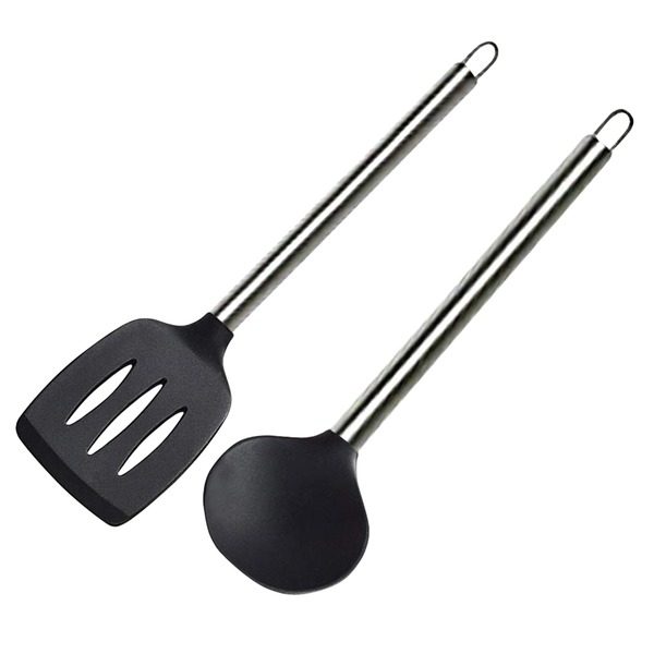 NutriChef PKSPT15 Non-Stick Spatula and Ladle Set