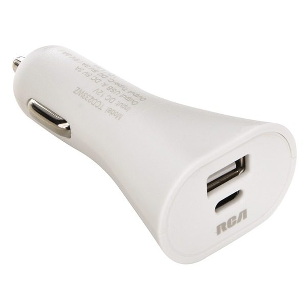 RCA TCD233WZ USB-C Car Charger