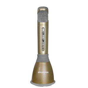 SYLVANIA SPMC100-GOLD Karaoke Bluetooth Speaker and Microphone