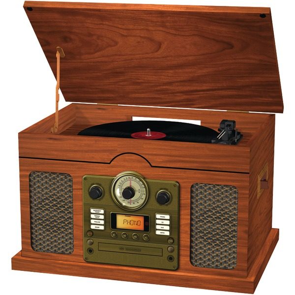 SYLVANIA SRCD844 Nostalgia 7-in-1 with Bluetooth Turntable