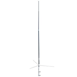 Tram 1481-B 200-Watt Dual-Band 3-Section Fiberglass Base Antenna with 50-Ohm UHF SO-239 Connector