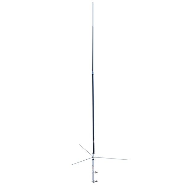 Tram 1481-B 200-Watt Dual-Band 3-Section Fiberglass Base Antenna with 50-Ohm UHF SO-239 Connector