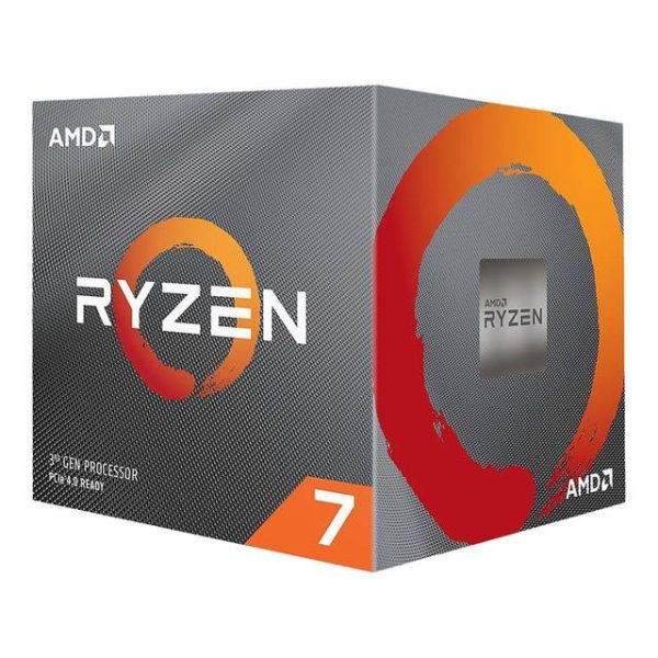 AMD 100-100000071BOX Ryzen 7 3700X Desktop Processors/ Eight Core/ 3.6GHz/ PCIe 4.0/ Retail