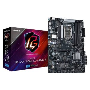 ASROCK H570 PHANTOM GAMING 4 LGA1200/ Intel H570/ DDR4/ SATA3&USB3.2/ M.2/ ATX Motherboard