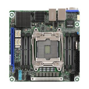 ASRock Rack C422 WSI/IPMI LGA2066/ Intel C422/ DDR4/ SATA3&USB3.0/ V&2GbE/ Mini ITX Server Motherboard