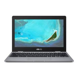 ASUS Chromebook C223NA-DH02 11.6 inch Intel Celeron N3350 1.1GHz/ 4GB LPDDR4/ 32GB eMMC/ USB3.1/ Chrome OS Notebook (Grey)