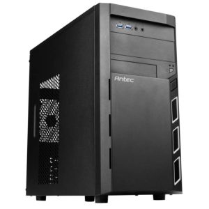 Antec VSK3000 ELITE No Power Supply MicroATX Case (Black)