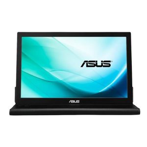 Asus MB169B+ 15.6 inch Widescreen 700:1 14ms USB LED LCD Monitor (Silver+Black)