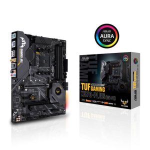 Asus TUF GAMING X570-PLUS (WI-FI) Socket AM4/ AMD X570/ DDR4/ SATA3&USB3.2/ M.2/ A&V&GbE/ WIFI&Bluetooth/ ATX Motherboard