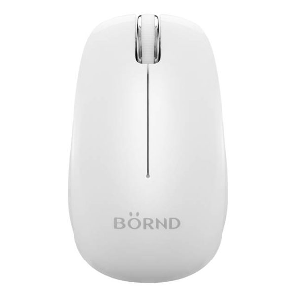 Bornd C100 Wireless Bluetooth 3.0 Optical Mouse (White)