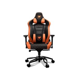 COUGAR ARMOR TITAN PRO (3MTITANS.0001) 170 Degree Continuous Reclining with Full Steel Frame 160 kg Capacity Gaming Chair (Orange)