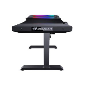 COUGAR NY7D0001-00 MARS gaming desk provides ergonomic design and generous gaming space with dazzling RGB lighting effects for enhancing your superior gaming experiences.