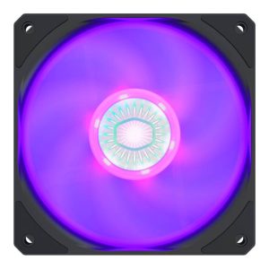 Cooler Master MFX-B2DN-18NPC-R1 SickleFlow 120 V2 RGB Square Frame Fan with Customizable LEDS