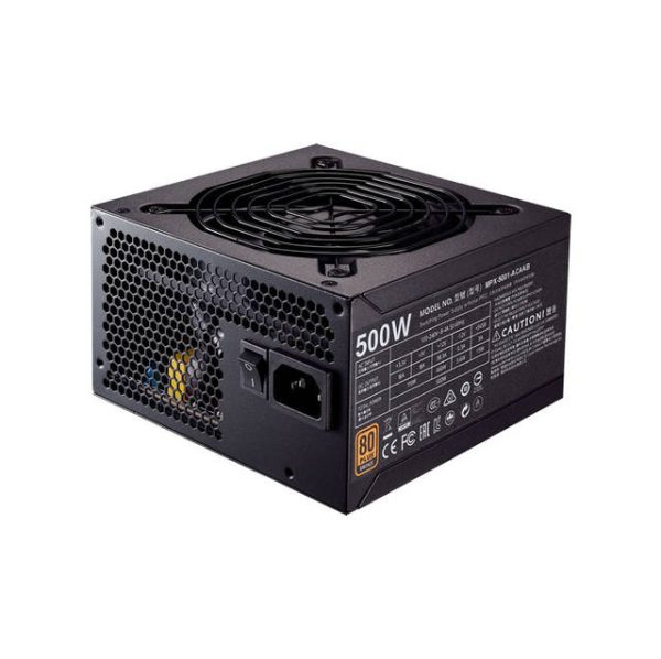 Cooler Master MWE Bronze 500 MPX-5001-ACAAB-US 500W 80 PLUS Bronze ATX 12V V2.31 Power Supply