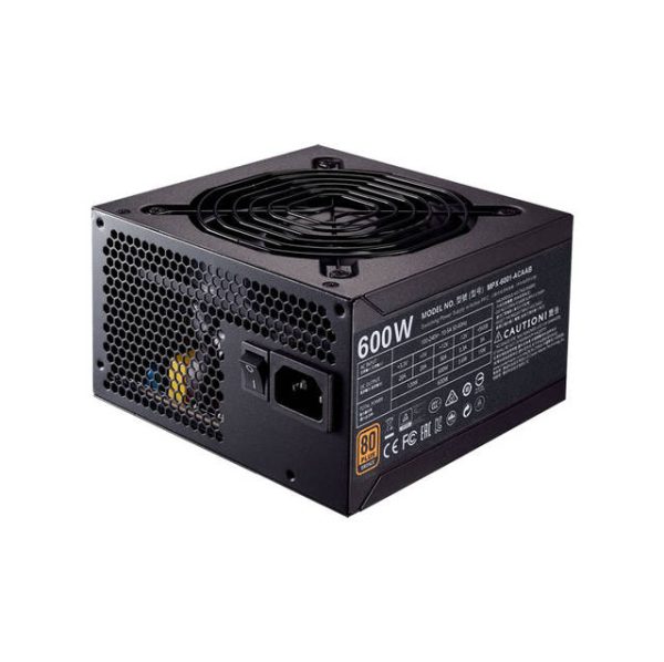 Cooler Master MWE Bronze 600 MPX-6001-ACAAB-US 600W 80 PLUS Bronze ATX 12V V2.31 Power Supply