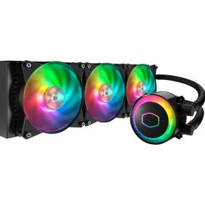 Cooler Master MasterLiquid ML360R RGB Liquid Cooler for LGA 2066/ 2011-v3/2011/1156/1151/1150/1366/775 & AMD Socket AM4/AM3+/AM3/AM2+/AM2/FM2+/FM2/FM1