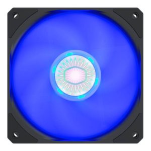 Cooler Master SickleFlow 120 V2 Blue led Square Frame Fan with  Air Balance Curve Blade Design