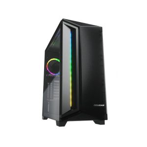 Cougar DarkBlader X7 (385UM30.004) No Power Supply RGB Mid Tower Case w/ Window (Translucent Black)