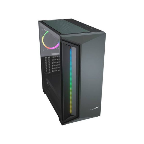 Cougar DarkBlader X7 Midnight Green No Power Supply RGB Mid Tower Case w/ Window (Midnight Green)